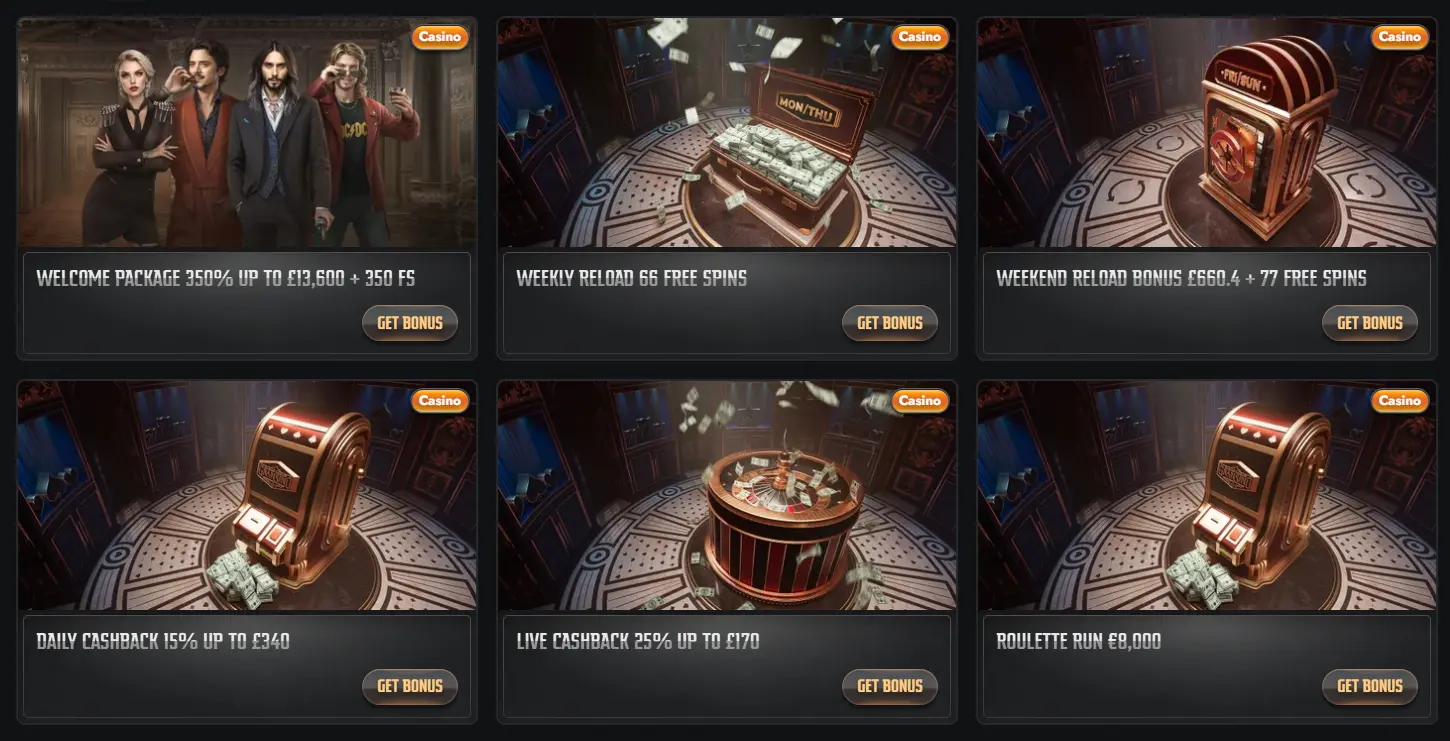 Gransino Casino promotions